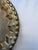 Vintage Pair of Hollywood Regency Moroccan Repoussé Brass Architectural Wall Chargers For Sale - Image 4 of 8