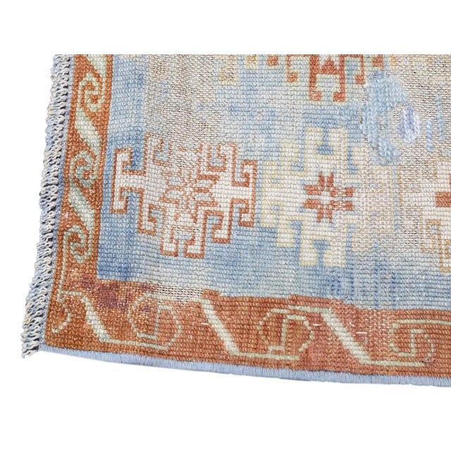 Antique Turkish Rug 3'3'' x 4'9'' For Sale - Image 10 of 12