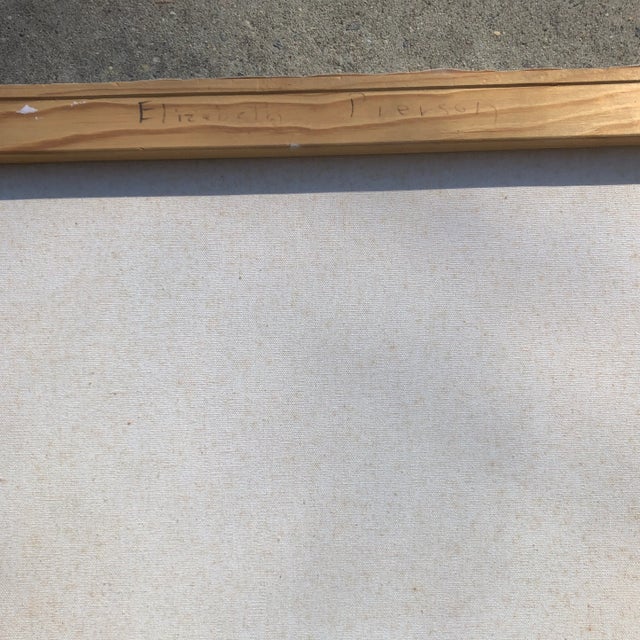 1980s Original Vintage Contemporary Impressionist Colorful Still Life Painting For Sale - Image 5 of 6