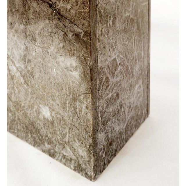 Grey Marble Coffee Table, 1960s For Sale - Image 9 of 15