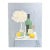 Original Still Life Painting - A Flower, Lemons, and Wine For Sale