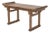 Asian Modern Wood Console Table For Sale
