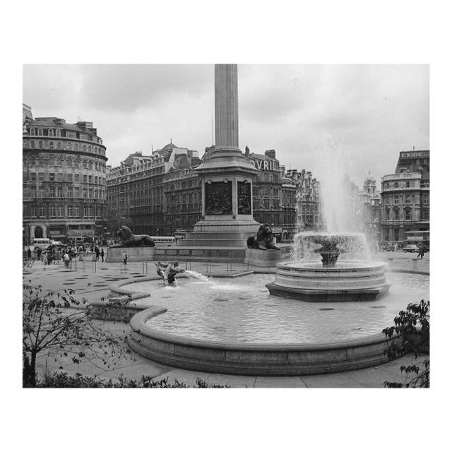 1971 Trafalgar Square London Photograph by Don Ware For Sale