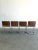 1970s Chrome Cantilevered Dining Chairs in Chenille For Sale - Image 4 of 10