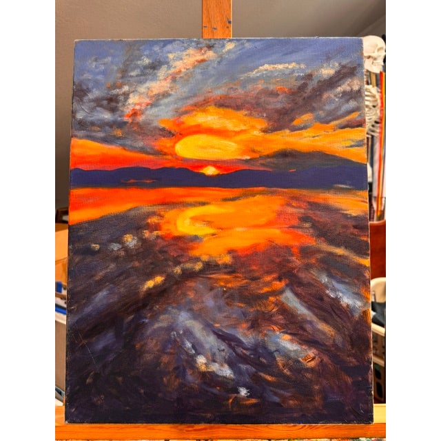 Ember Tide by Kathleen Varadi, 2019 For Sale - Image 11 of 11