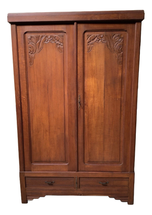 Art Deco Oak Wardrobe, 1925