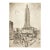 "The Old and the New" (Empire State Building) 1939 Etching by Anton Schutz For Sale