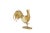Gilded Brass Rooster in Ostrich Egg, 1970s For Sale - Image 12 of 12