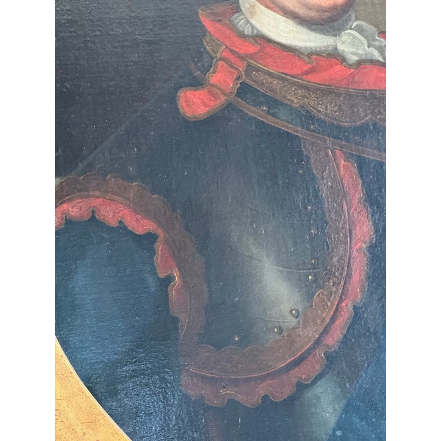 Antique Portrait Painting of King George I For Sale - Image 4 of 11