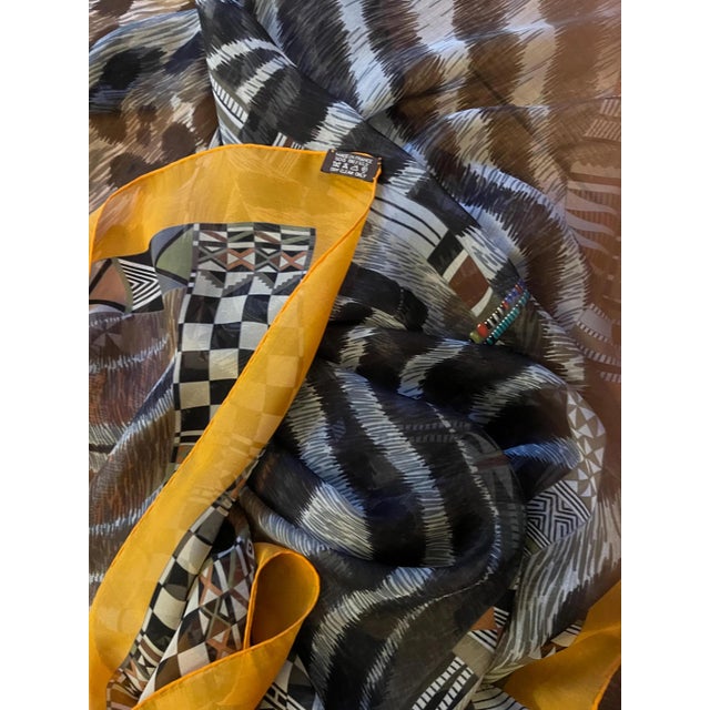 Hermès Silk Scarf "Pelages et Camouflage" 2010. This beautiful scarf was designed in 2010 by Aline Honore, with only one...