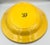 1930s Metlox Poppytrail "Early California" Pottery 200 Series Yellow Serving Platter For Sale In Palm Springs - Image 6 of 9