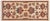 Floral Ziegler Beige/Rust Wool Runner Rug- 2'1'' X 4'10'' For Sale - Image 10 of 10