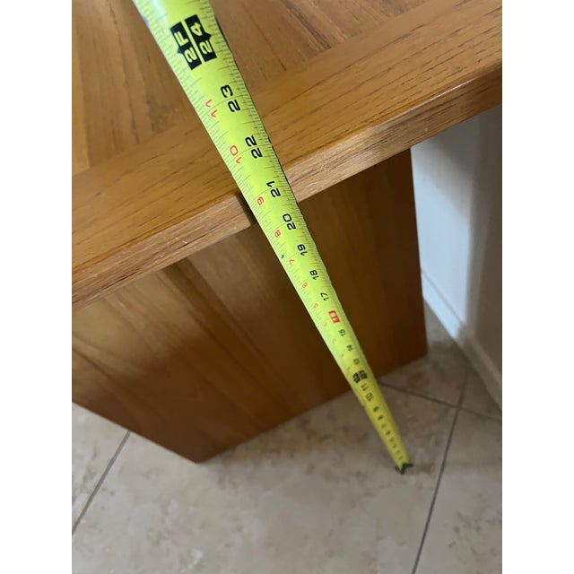 1960s Mid-Century Modern Teak Ansager Møbler a/S Danish Accent Side Table For Sale - Image 12 of 12