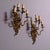 Gold Vintage Bronze 4-Light Wall Sconces, Set of 2 For Sale - Image 8 of 18