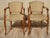 Louis XV Armchairs in Beige Giraffe-Style Fabrics, 1950s, Set of 2 For Sale - Image 4 of 18