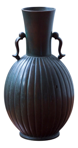 Bronze Vase from GAB, 1930s