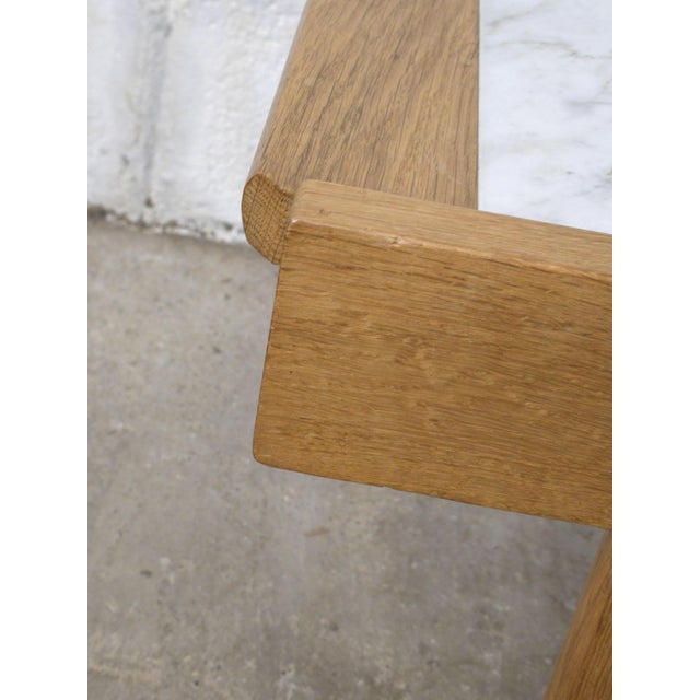 Side Table attributed to Guillerme et Chambron, 1970s For Sale - Image 8 of 16