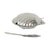 Vintage Blue Glass Queen Anne Scallop Shell Butter Dish, 1960s For Sale - Image 9 of 13