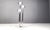 1970s Space Age Chromed and Glass Floor Lamp, 1970s For Sale - Image 5 of 11