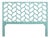 Silas Headboard King - Turquoise For Sale