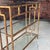 Gold Vintage Maison Jansen Style Hollywood Regency Bespoke Hand Gilt Etergeres Bookcase-Newly Painted For Sale - Image 8 of 12