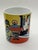 Postmodern mug from the City Cups collection for Rosenthal Studio-Line, circa 1990s. This wonderful mug, designed by Mario...
