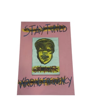 ArpVerdeacqua, Stay Tuned, 2023, Acrylic on Canvas For Sale