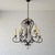 Liebestraum 9 - Light Mahogany Bronze Dining Chandelier by H. A. Framburg For Sale - Image 6 of 13