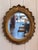 Continental Oval Mirror in an Ornate Gilt Gesso Frame For Sale - Image 4 of 7