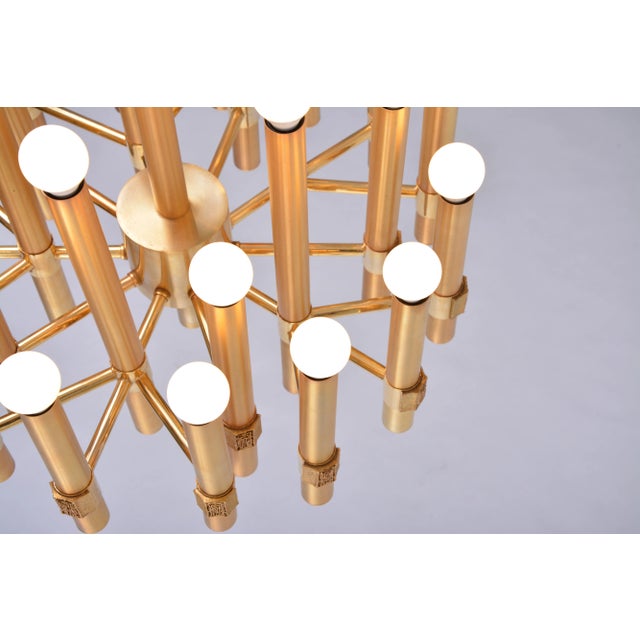 Vintage Sputnik Chandelier by Angelo Brotto for Esperia For Sale - Image 10 of 13