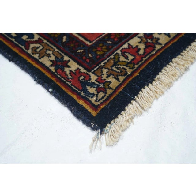 Antique Bidjar Rug 8'7'' x 12'9'' For Sale - Image 4 of 10