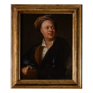 After Salomon Adler, Portrait of a Learned Gentleman, 17th Century, Oil On Canvas For Sale