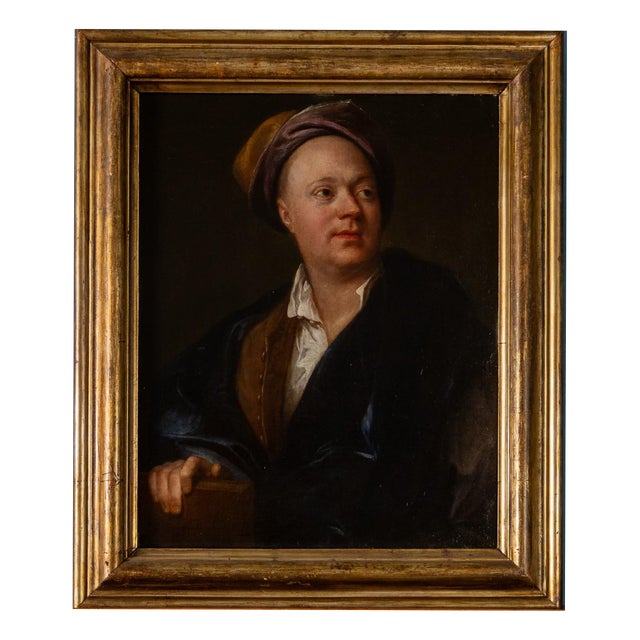 After Salomon Adler, Portrait of a Learned Gentleman, 17th Century, Oil On Canvas For Sale