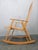Midcentury Wood and Rattan Rocking Chair, Denmark, 1960s For Sale - Image 6 of 12