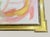 Wood Abstract Painting Pink #2 on Stretched Canvas For Sale - Image 7 of 15