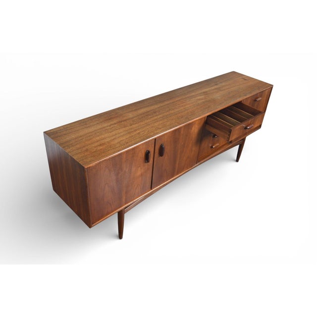 Wood Mid 20th Century Large G Plan Scandanivian Range Teak Credenza For Sale - Image 7 of 11