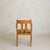 Brown French Oak Armchair with Olive Green Velvet Upholstery, 1950s - 2 Available For Sale - Image 8 of 11