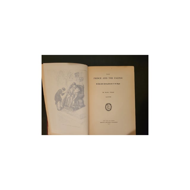 Victorian Antique 1901 Mark Twain Library Edition – 5-Volume Set (Harper & Brothers) For Sale - Image 3 of 8