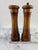 Mid 20th Century Mid 20th Century Rustic Italian Hardwood Salt Shaker & Pepper Mill For Sale - Image 5 of 6