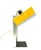 Metal Space Age Yellow Cubic Table Lamp, Italy, 1970s For Sale - Image 7 of 18