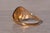 Mid 20th Century The Frie: Vintage Yellow Gold Signet Ring With Filigree For Sale - Image 5 of 10