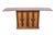 Drexel Furniture Solid Pecan Mediterranean Old World 76" Flip Top Server Buffet W. Caned Doors For Sale - Image 11 of 15