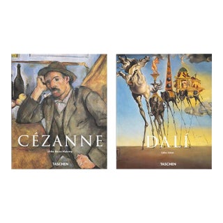 Taschen Cézanne & Dalí Art Book Set – Post-Impressionist & Surrealist Coffee Table Books For Sale