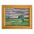 Vintage Original Oil Painting Landscape With Rolling Storm Clouds, 1997 For Sale