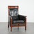 Art Deco Chair in Black Cowhide and Wood by Schuitema For Sale - Image 16 of 16