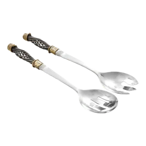 South African Stainless Steel Salad Serving Set