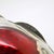 Vintage Italian Handmade Sterling Silver 925 and Red Enameled Egg-Shaped Box, Florence, Italy, 1980s For Sale - Image 9 of 13
