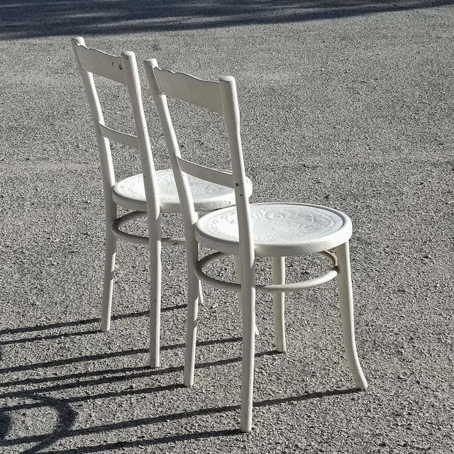 White Chairs, 1930s, Set of 2 For Sale - Image 6 of 18