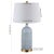 Contemporary Safavieh Stark Glass Table Lamp - Blue For Sale - Image 3 of 7