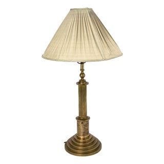 Table Lamp from Skultuna, Sweden, 1940s For Sale